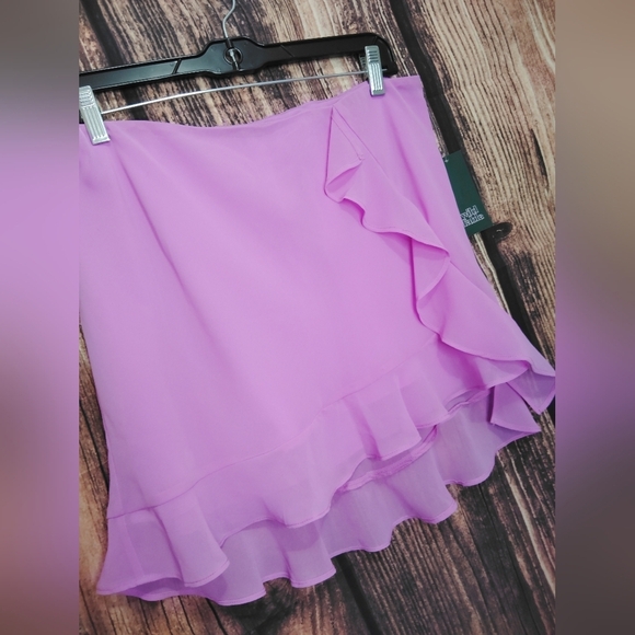 Wild Fable Elegant Pink Ruffle Skirt NWT Size Medium - Picture 2 of 5